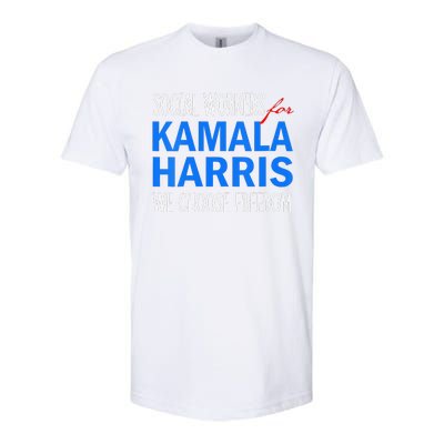 Social Workers For Kamala Harris 2024 We Choose Freedom Softstyle CVC T-Shirt