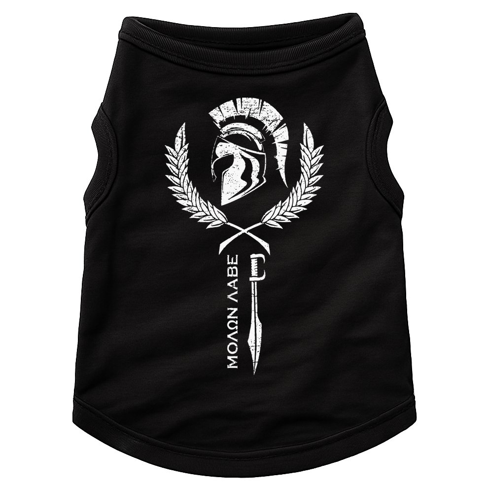 Sparta Warrior Fitness Molon Labe Doggie Tank