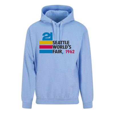 Seattle WorldS Fair Exposition Unisex Surf Hoodie