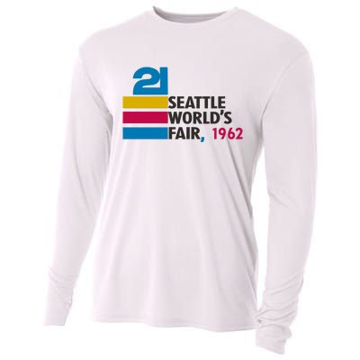 Seattle WorldS Fair Exposition Cooling Performance Long Sleeve Crew