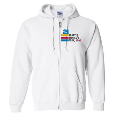 Seattle WorldS Fair Exposition Full Zip Hoodie