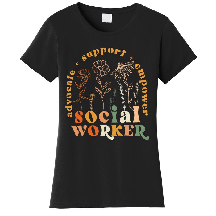 Social Worker Funny Social Work Month Women's T-Shirt