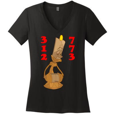 Shai Wearing Gruppo Vava 312 773 Women's V-Neck T-Shirt