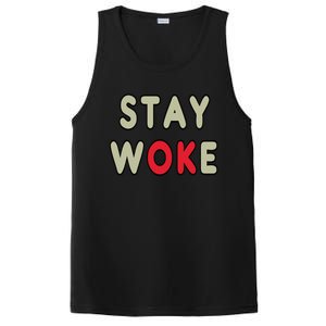 Stay Woke Gift PosiCharge Competitor Tank