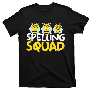 Spell Words Game Competitive Spelling Squad Spelling Bee T-Shirt