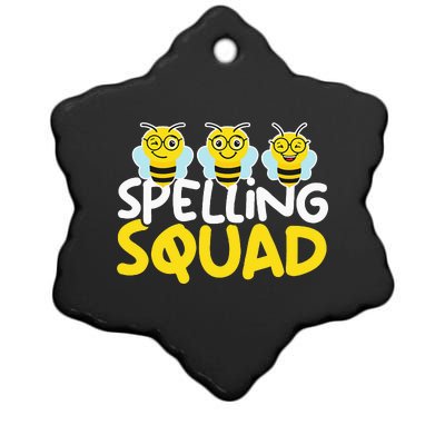 Spell Words Game Competitive Spelling Squad Spelling Bee Ceramic Star Ornament