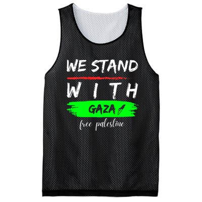 Stand With Gaza: Free Palestine Palestinian Cities Map Mesh Reversible Basketball Jersey Tank