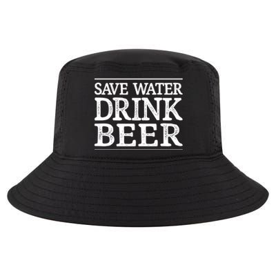 Save Water Gift Beer Gift Vintage Style Gift Cool Comfort Performance Bucket Hat