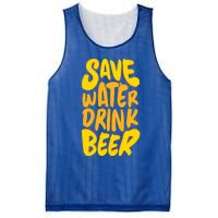 Save Water Gift Beer Gift Father's Day Pils Saying Gift Mesh Reversible Basketball Jersey Tank