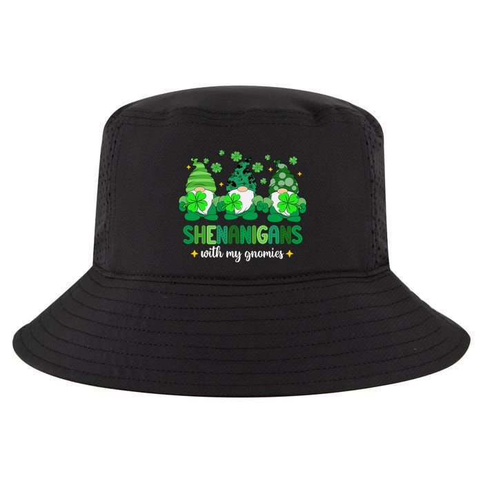 Shenanigans With Gnomies St Patrick Day Cool Comfort Performance Bucket Hat