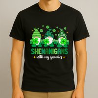 Shenanigans With Gnomies St Patrick Day T-Shirt