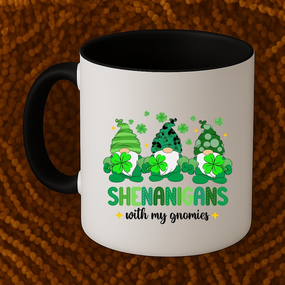 Shenanigans With Gnomies St Patrick Day Mug