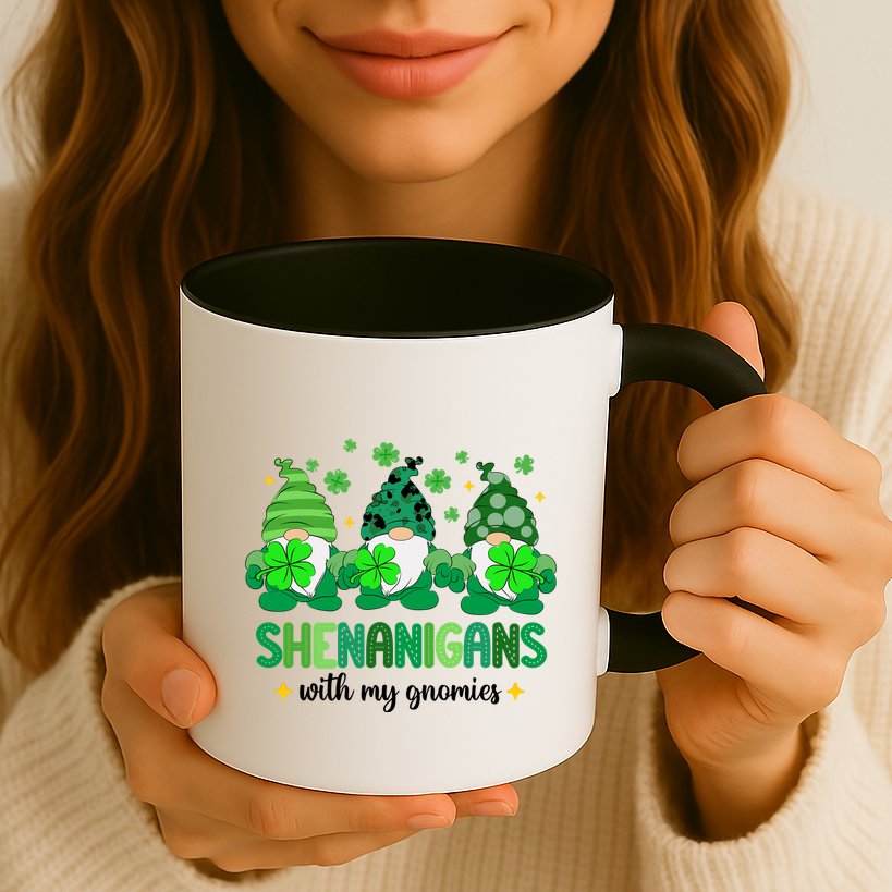 Shenanigans With Gnomies St Patrick Day Mug