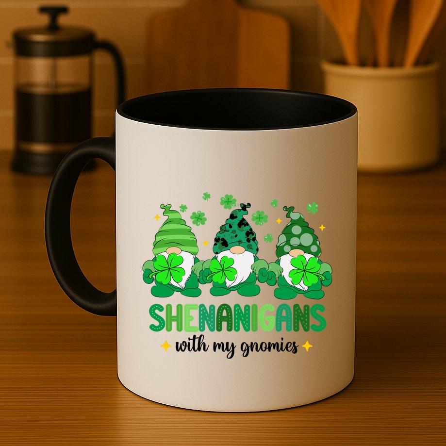 Shenanigans With Gnomies St Patrick Day Mug