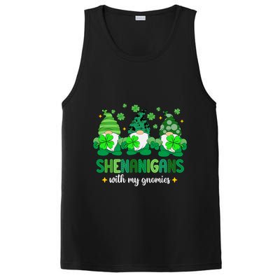 Shenanigans With Gnomies St Patrick Day PosiCharge Competitor Tank