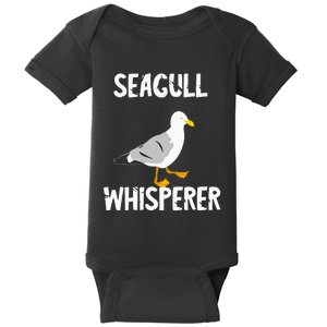 Seagull Whisperer Gull Beach Birds Harbour Albatros Terns Baby Bodysuit