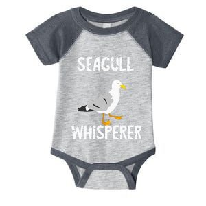 Seagull Whisperer Gull Beach Birds Harbour Albatros Terns Infant Baby Jersey Bodysuit