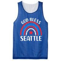 Seattle Washington Gift I Love Seattle Usa Gift Mesh Reversible Basketball Jersey Tank