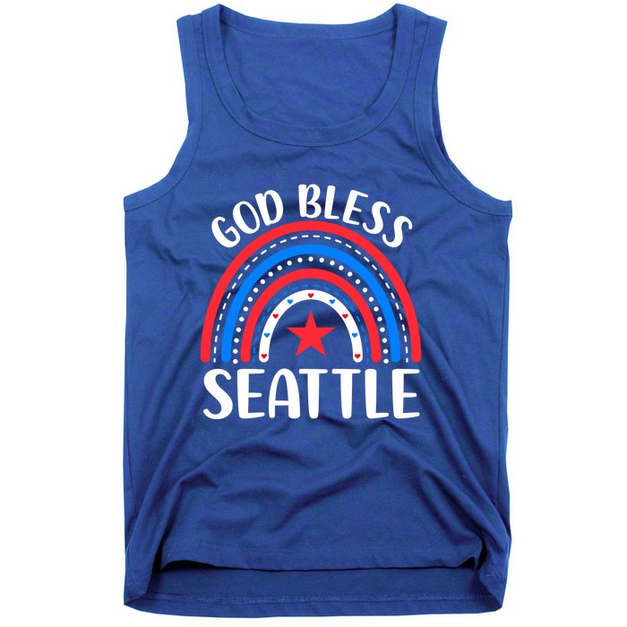 Seattle Washington Gift I Love Seattle Usa Gift Tank Top