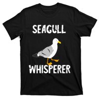 Seagull Whisperer Gull Beach Birds Harbour Albatros Terns T-Shirt