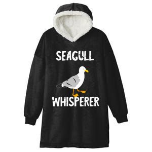 Seagull Whisperer Gull Beach Birds Harbour Albatros Terns Hooded Wearable Blanket