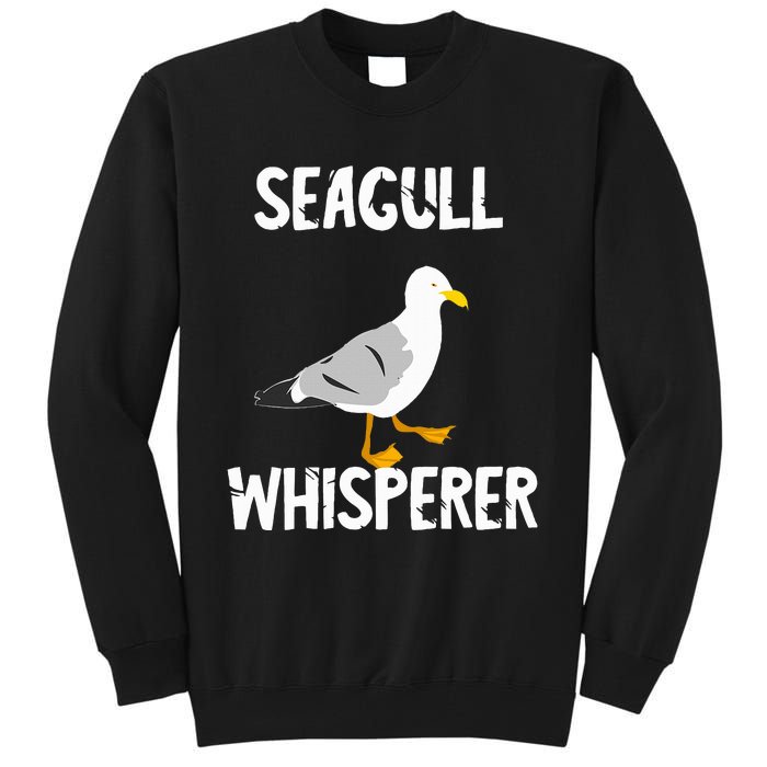 Seagull Whisperer Gull Beach Birds Harbour Albatros Terns Tall Sweatshirt