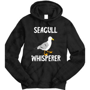 Seagull Whisperer Gull Beach Birds Harbour Albatros Terns Tie Dye Hoodie