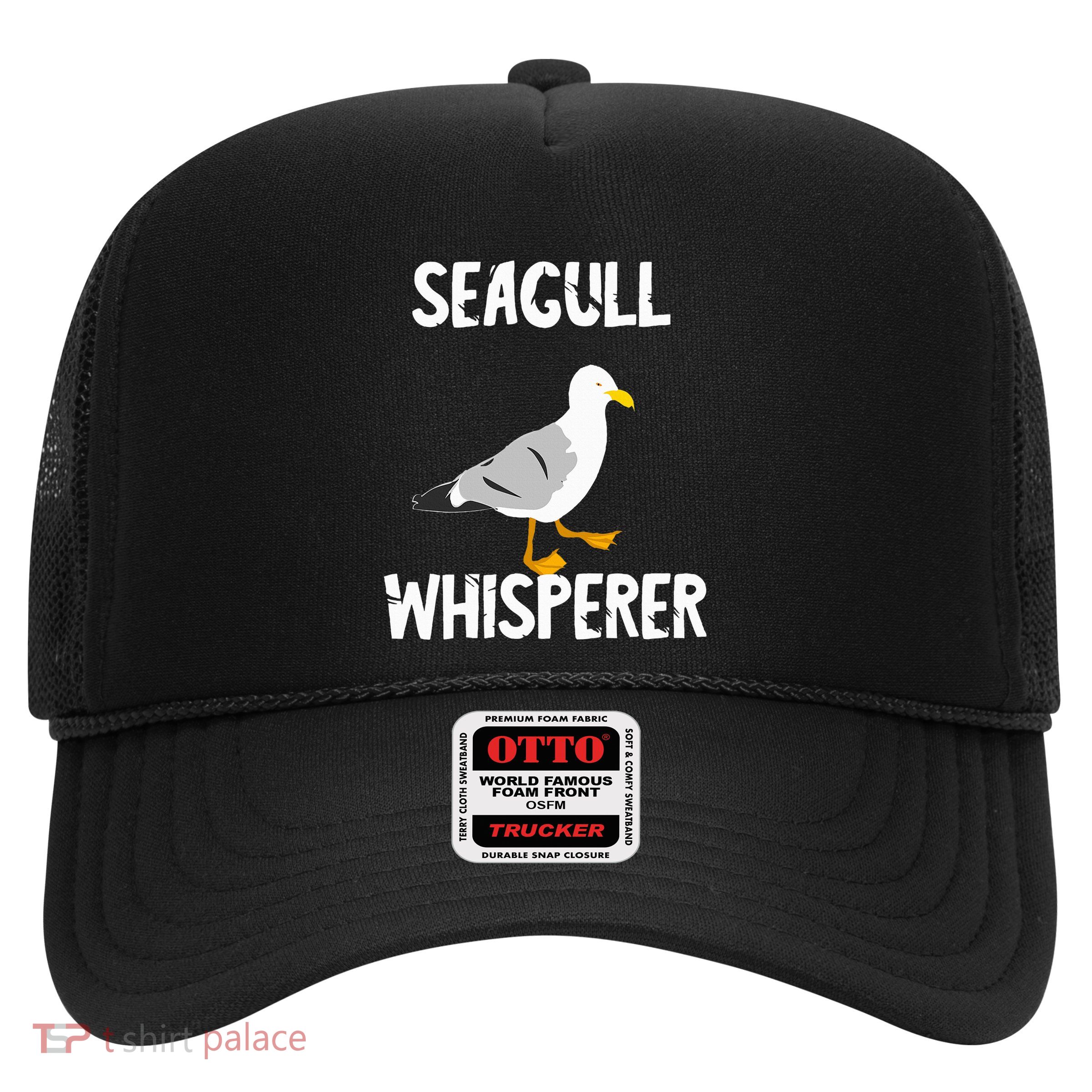 Seagull Whisperer Gull Beach Birds Harbour Albatros Terns Trucker Hat