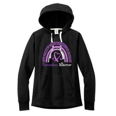 Sarcoidosis Warrior Gift Sarcoidosis Awareness Month Funny Gift Women's Fleece Hoodie