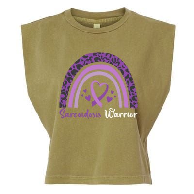 Sarcoidosis Warrior Gift Sarcoidosis Awareness Month Funny Gift Garment-Dyed Women's Muscle Tee