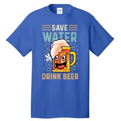 Save Water Heavy Er Gift Tall T-Shirt