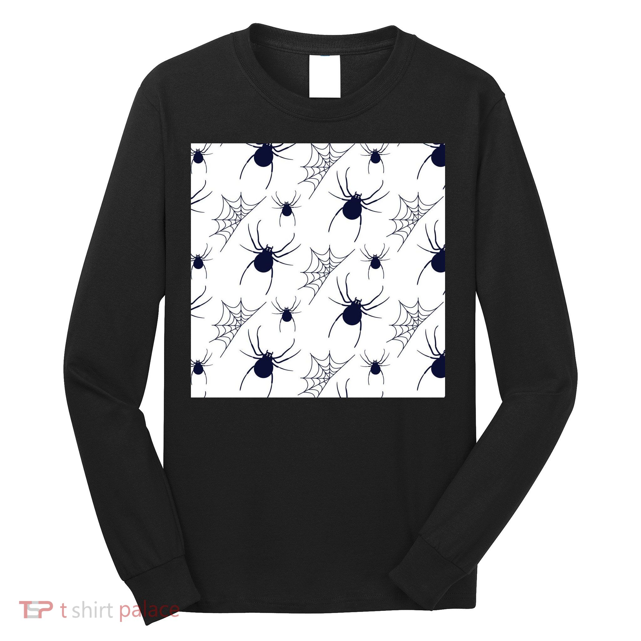 Spider Webs Halloween  Long Sleeve Shirt