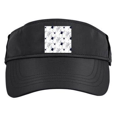 Spider Webs Halloween  Adult Drive Performance Visor