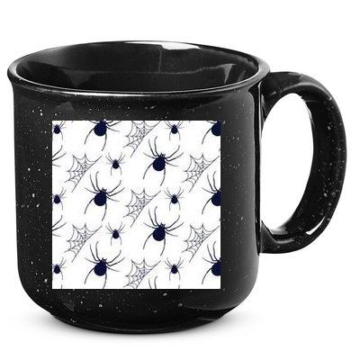 Spider Webs Halloween  15oz Campfire Ceramic Mug