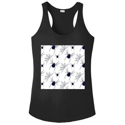 Spider Webs Halloween  Ladies PosiCharge Competitor Racerback Tank