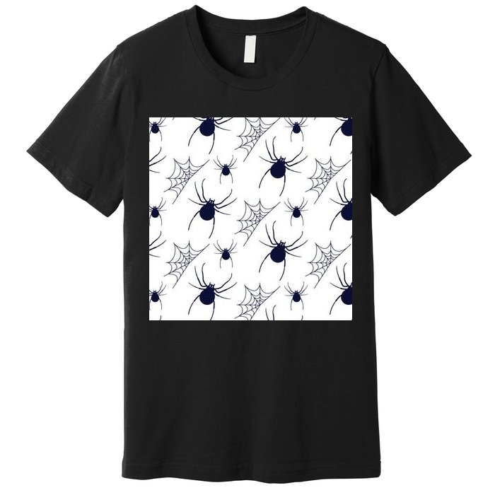 Spider Webs Halloween  Premium T-Shirt