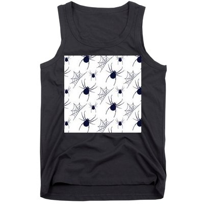 Spider Webs Halloween  Tank Top