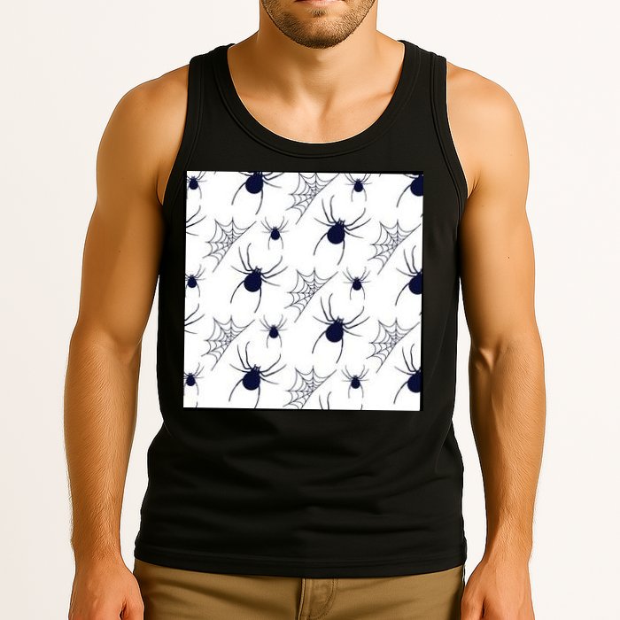 Spider Webs Halloween  Tank Top