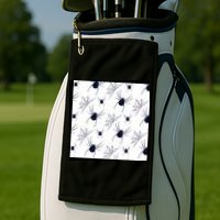 Spider Webs Halloween  Golf Towel