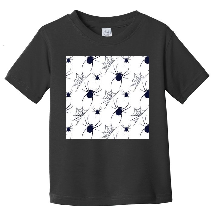 Spider Webs Halloween  Toddler T-Shirt