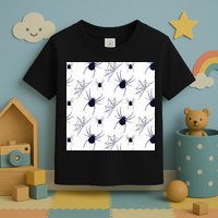 Spider Webs Halloween  Toddler T-Shirt