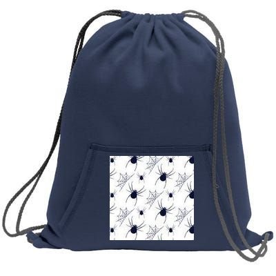 Spider Webs Halloween  Sweatshirt Cinch Pack Bag