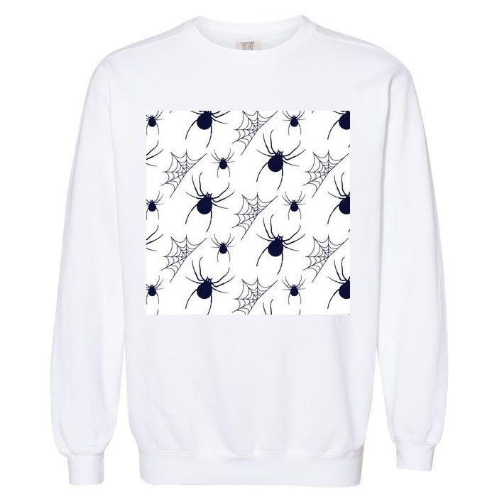 Spider Webs Halloween  Garment-Dyed Sweatshirt