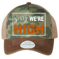 Sorry Were High Legacy Tie Dye Trucker Hat