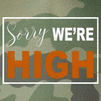 Sorry Were High Legacy Tie Dye Trucker Hat