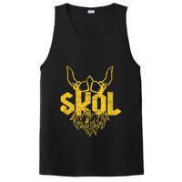 Skol With Helmet And Beard Distressed PosiCharge Competitor Tank