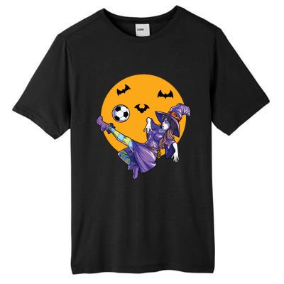 Soccer Witch Halloween Women Girl Soccer Halloween Tall Fusion ChromaSoft Performance T-Shirt