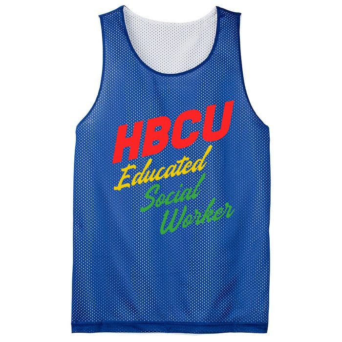 Social Worker Hbcu Social Worker Gift Mesh Reversible Basketball Jersey Tank