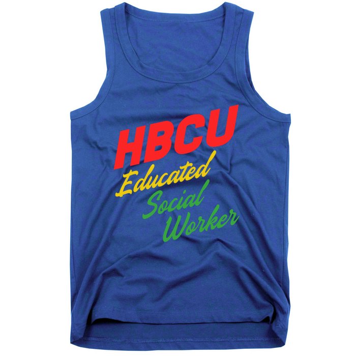 Social Worker Hbcu Social Worker Gift Tank Top