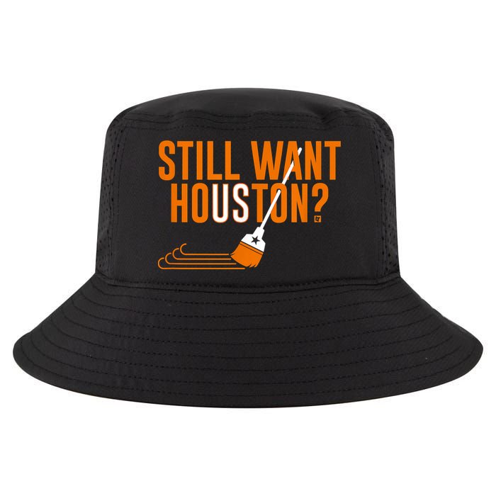 Still Want Houston Houston Baseball Cool Comfort Performance Bucket Hat
